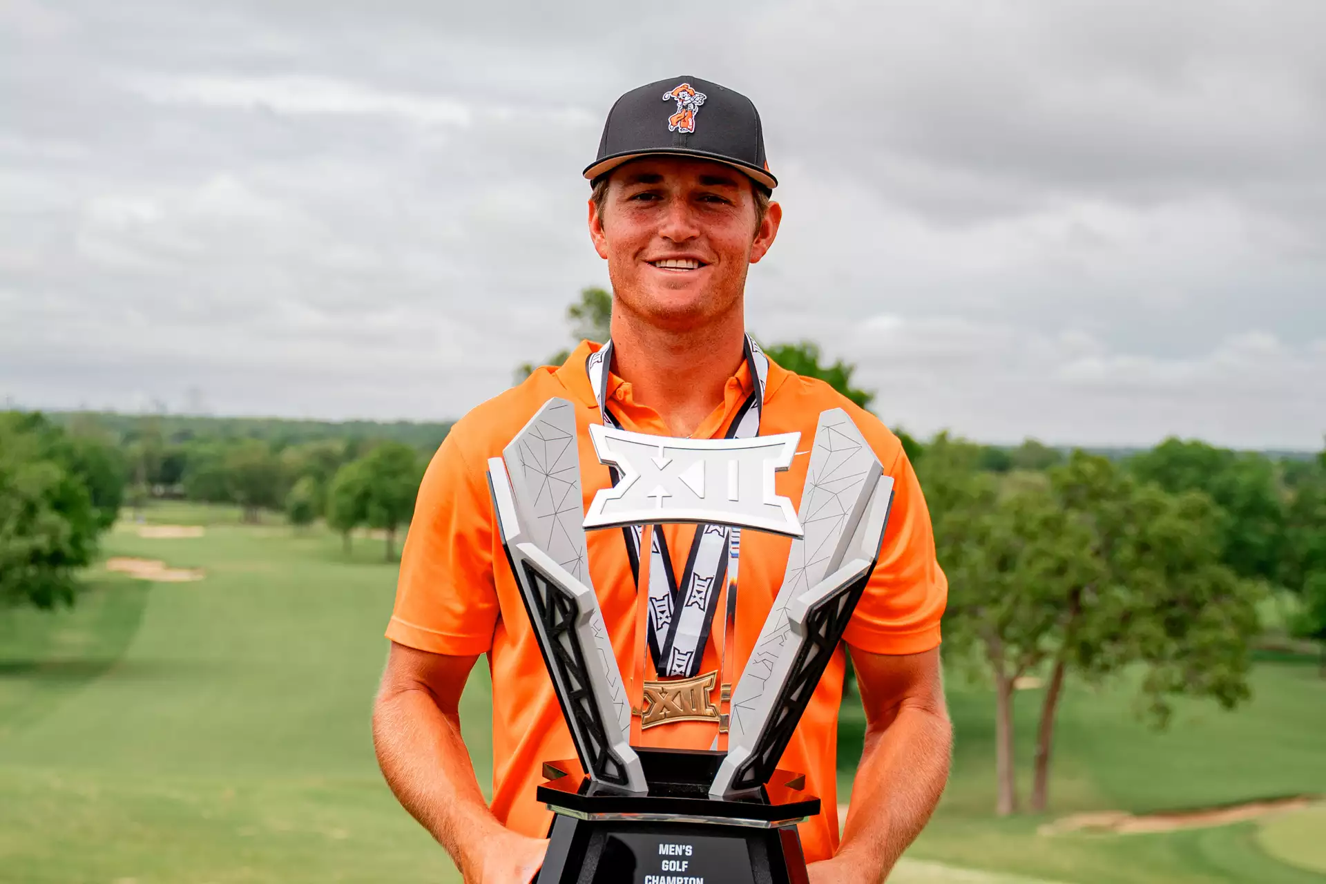 HAMBRIC SPORTS CLIENT PRESTON STOUT CLAIMS BACK-TO-BACK BIG 12 TITLES FOR OKLAHOMA STATE